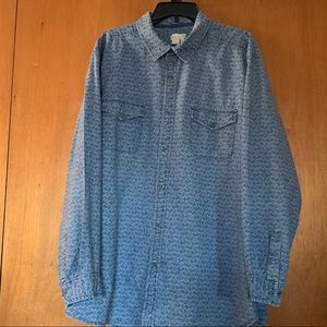 Men’s The Territory Ahead Casual Denim Shirt XXL